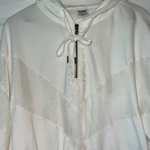 PINK 1/2 Zip Up Hoodie Size Small - Picture 3 of 7